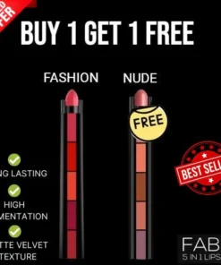 5 IN 1 MATTE LIPSTICK (BUY 1 GET 1 FREE)